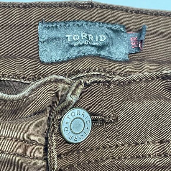 Torrid Caramel Brown Weekend Jogger Pants - Picture 3 of 7